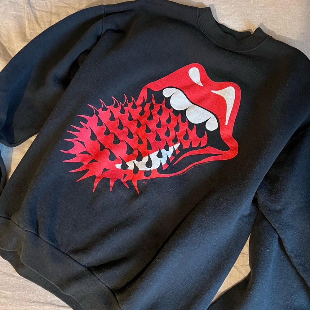 Vintage Rolling Stones Budweiser World tour 94-95 sweatshirt - Picture 2 of 8